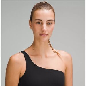 Ribbed Nulu Asymmetrical Yoga Tank Top